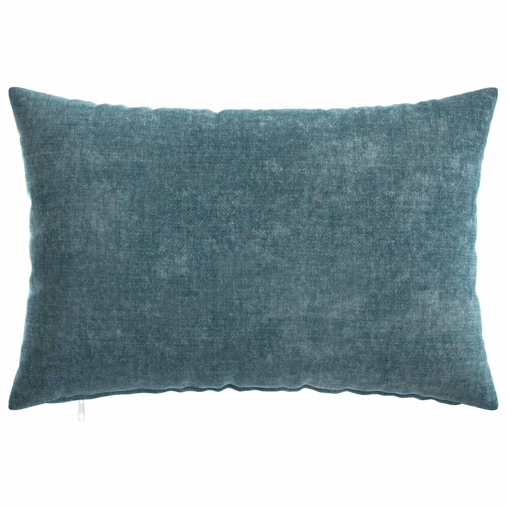 Produktbild för Kuddöverdrag 6 st HEERLEN Blå 30 x 50 cm Chenilletyg
