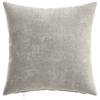 Produktbild för Kuddöverdrag 2 st HEERLEN Ljusgrå 35 x 35 cm Chenilletyg