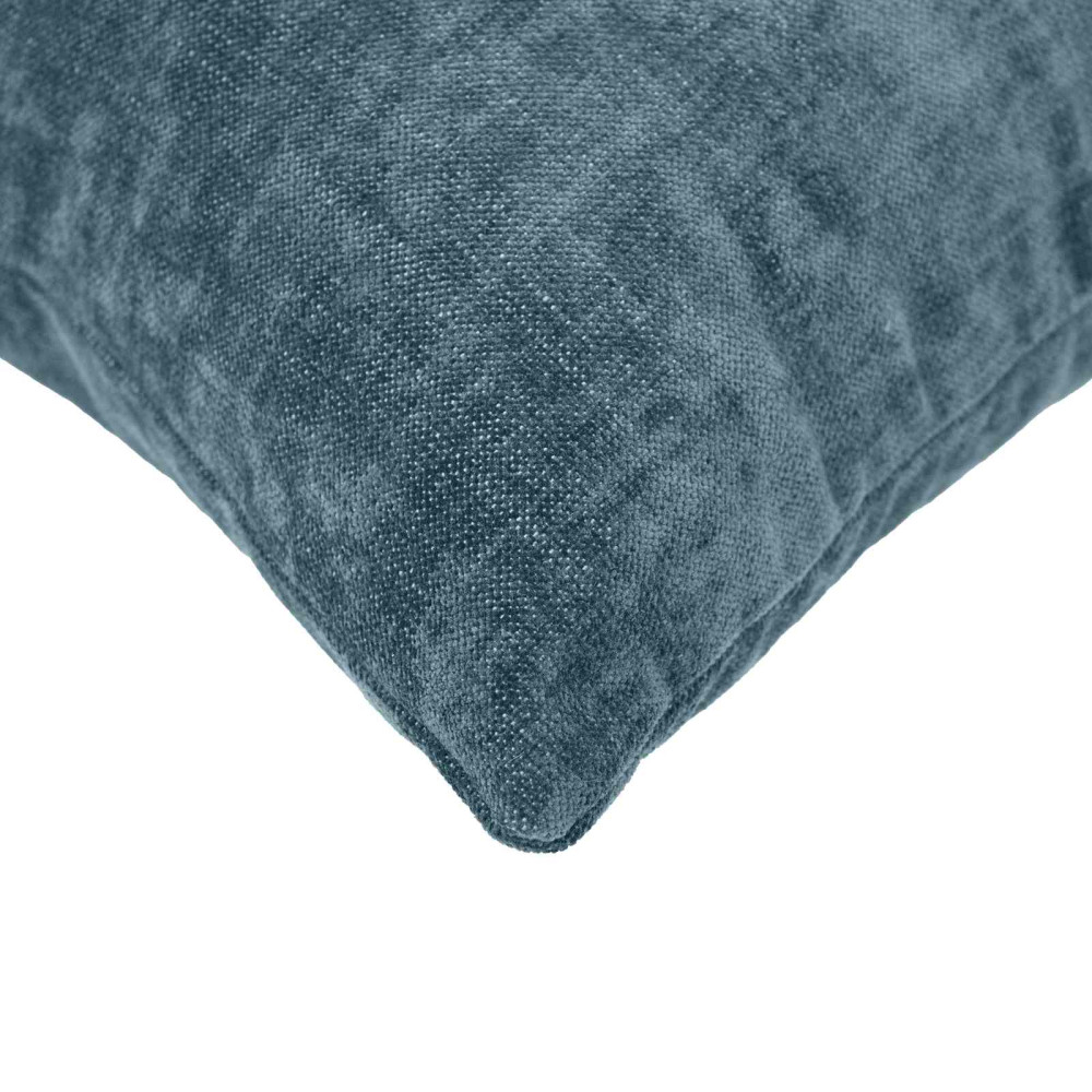 Produktbild för Kuddöverdrag 2 st HEERLEN Blå 35 x 35 cm Chenilletyg