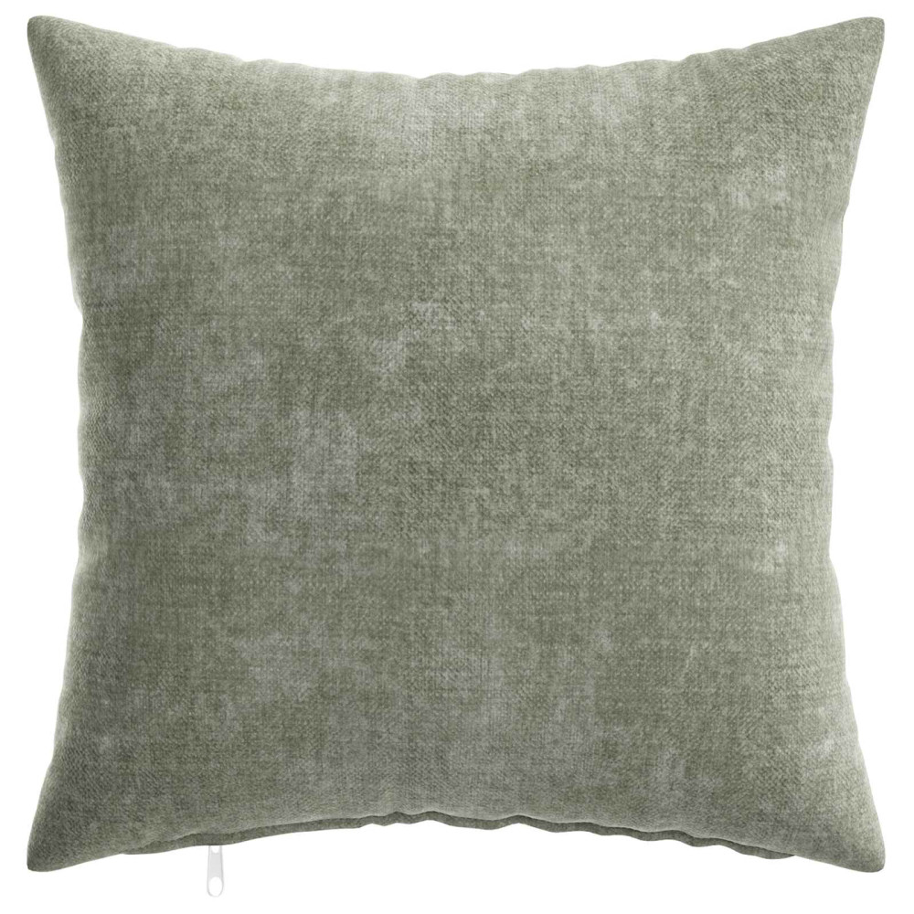 Produktbild för Kuddöverdrag 2 st HEERLEN Grön 35 x 35 cm Chenilletyg