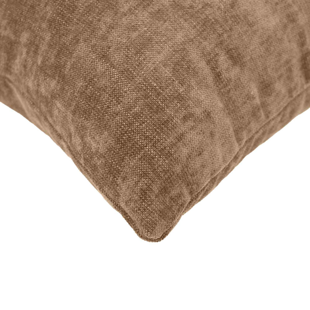 Produktbild för Kuddöverdrag 2 st HEERLEN Brun 35 x 35 cm Chenilletyg