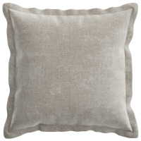 Produktbild för Kuddöverdrag 2 st HOUTEN Ljusgrå 35 x 35 cm Chenilletyg