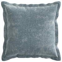 Produktbild för Kuddöverdrag 2 st HOUTEN Ljusblå 35 x 35 cm Chenilletyg