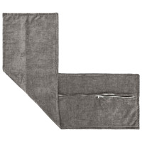 Produktbild för Kuddöverdrag HOUTEN Mörkgrå 40 x 145 cm Chenilletyg
