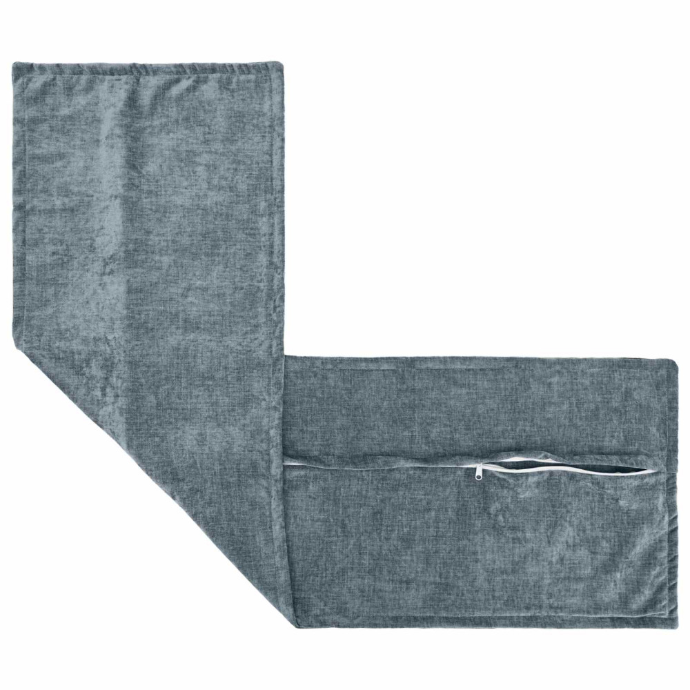 Produktbild för Kuddöverdrag HOUTEN Ljusblå 40 x 145 cm Chenilletyg