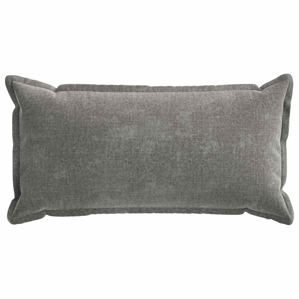 Produktbild för Kuddöverdrag 6 st HOUTEN Mörkgrå 40 x 70 cm Chenilletyg