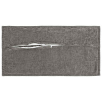 Produktbild för Kuddöverdrag 6 st HOUTEN Mörkgrå 40 x 70 cm Chenilletyg