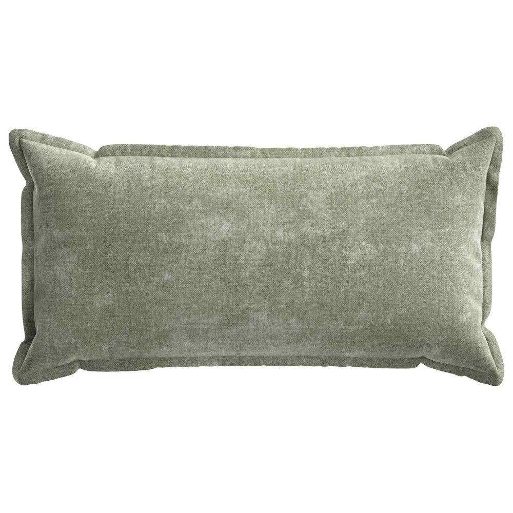 Produktbild för Kuddöverdrag 6 st HOUTEN Grön 40 x 70 cm Chenilletyg