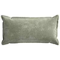 Produktbild för Kuddöverdrag 6 st HOUTEN Grön 40 x 70 cm Chenilletyg