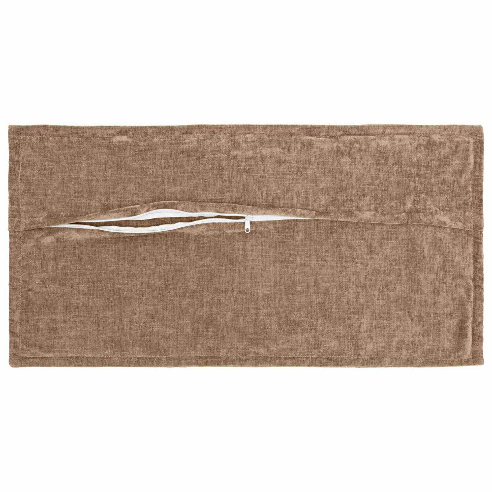 Produktbild för Kuddöverdrag 6 st HOUTEN Brun 40 x 70 cm Chenilletyg