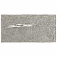 Produktbild för Kuddöverdrag 6 st HOUTEN Ljusgrå 40 x 80 cm Chenilletyg