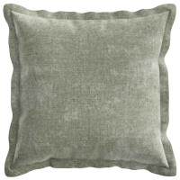 Produktbild för Kuddöverdrag 12 st HOUTEN Grön 45 x 45 cm Chenilletyg