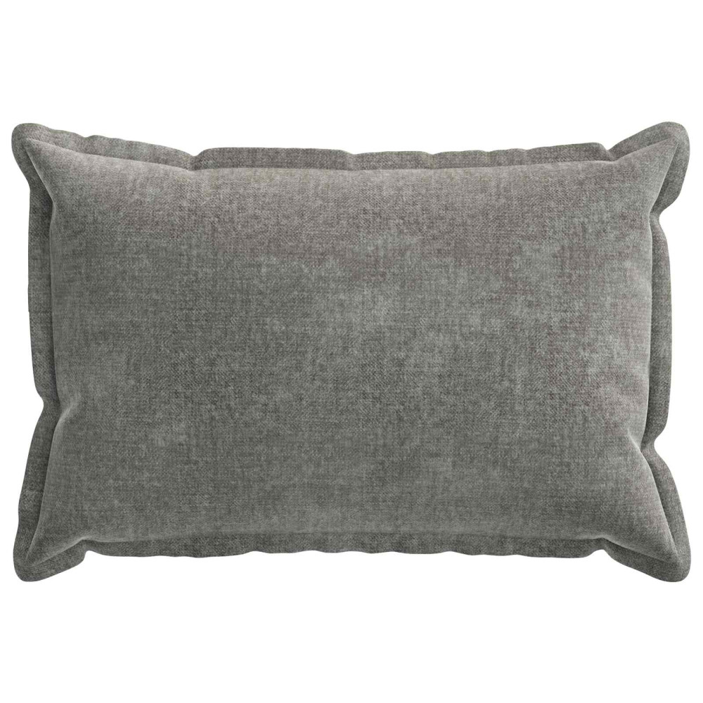 Produktbild för Kuddöverdrag 2 st HOUTEN Mörkgrå 50 x 70 cm Chenilletyg