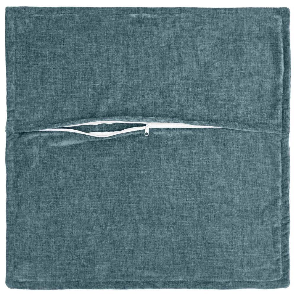 Produktbild för Kuddöverdrag 6 st HOUTEN Blå 55 x 55 cm Chenilletyg