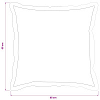 Produktbild för Kuddöverdrag 6 st HOUTEN Brun 65 x 65 cm Chenilletyg