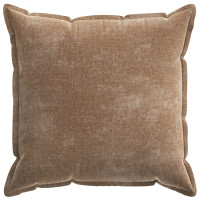 Produktbild för Kuddöverdrag 6 st HOUTEN Brun 70 x 70 cm Chenilletyg