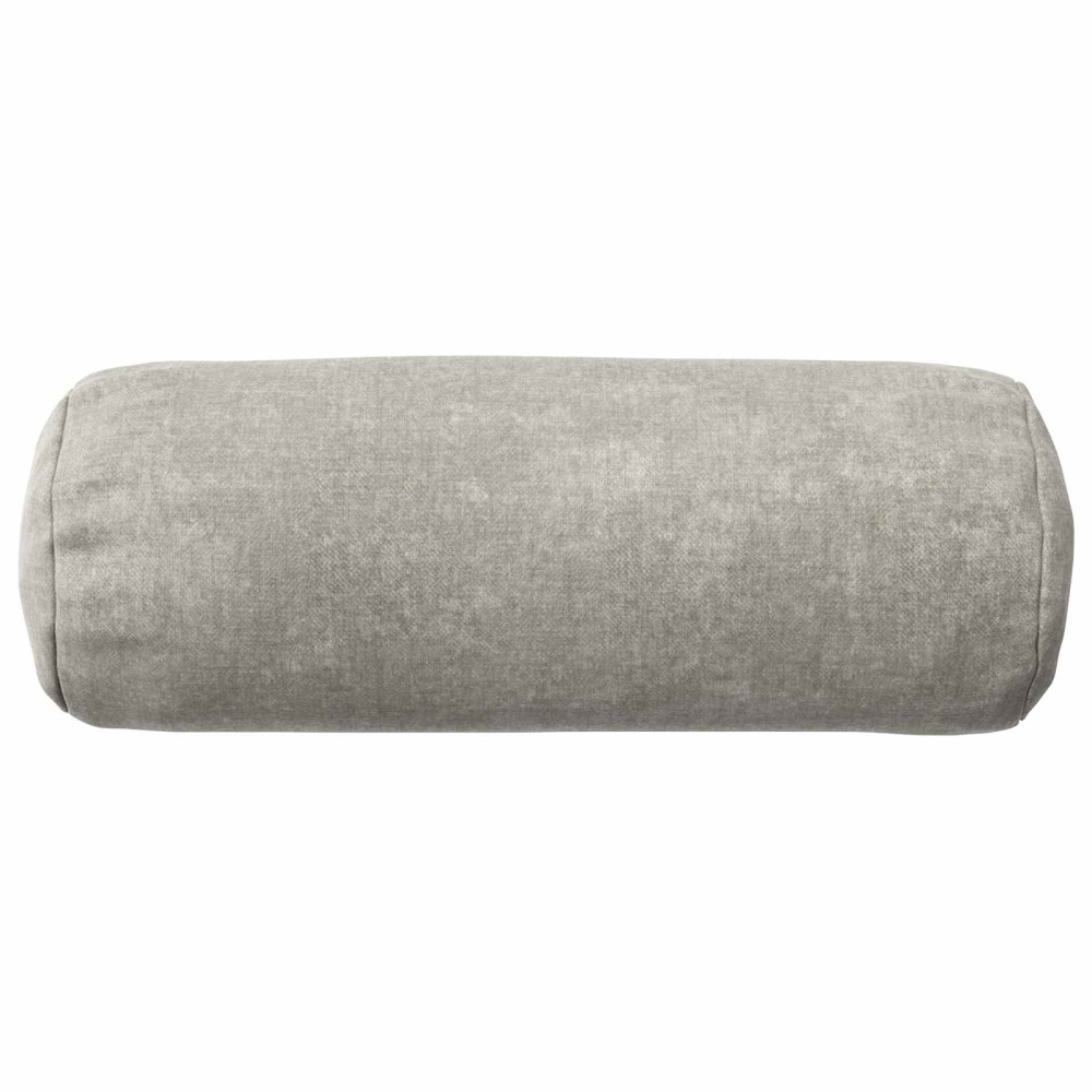 Produktbild för Kuddöverdrag 6 st HEERLEN Ljusgrå Ø 15 x 40 cm Chenilletyg