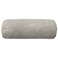Produktbild för Kuddöverdrag 6 st HEERLEN Ljusgrå Ø 15 x 40 cm Chenilletyg