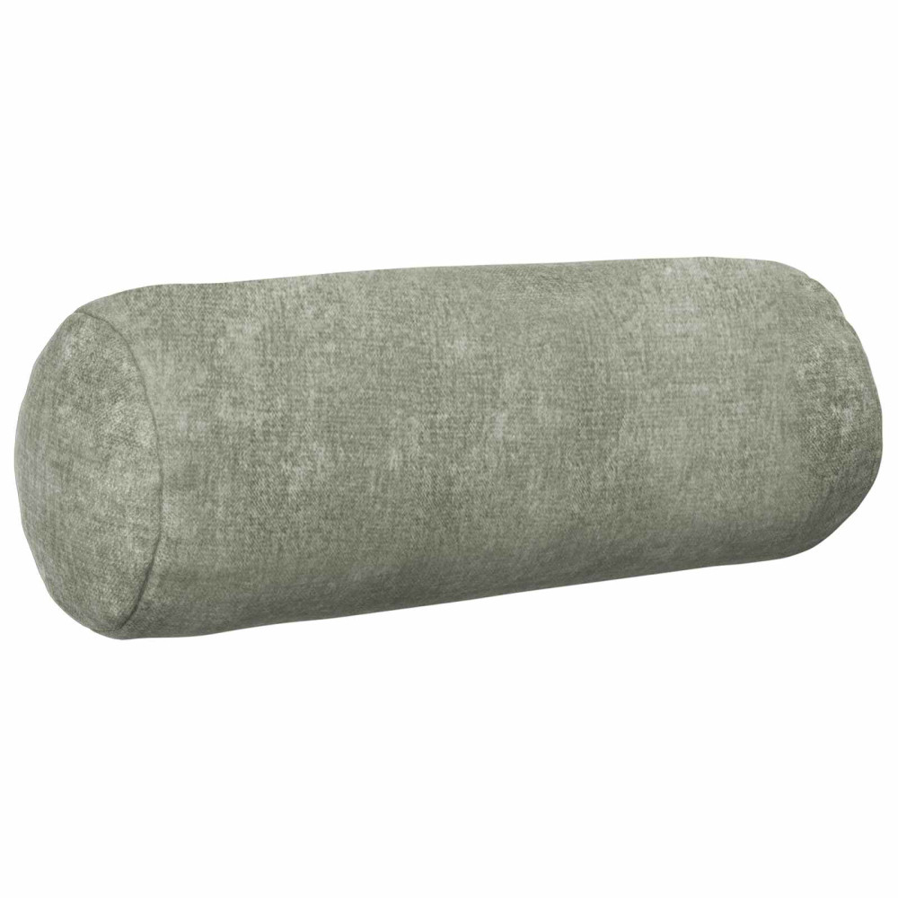 Produktbild för Kuddöverdrag 6 st HEERLEN Grön Ø 15 x 40 cm Chenilletyg