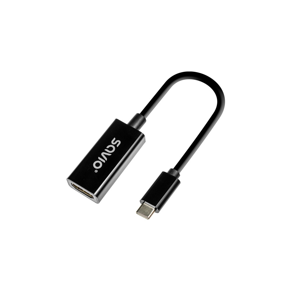 Produktbild för Savio AK-79, 2.0/3.2 Gen 1 (3.1 Gen 1), USB Type-C, HDMI-utg...