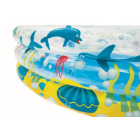 Produktbild för Bestway 51004, Uppblåsbar pool, 282 l, Rund, 2 År, Vinyl, Mu...