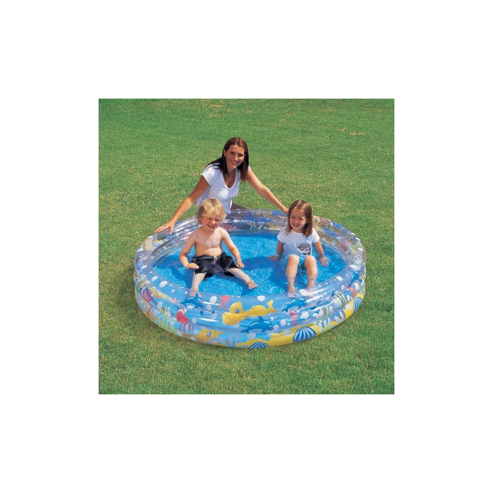Produktbild för Bestway 51004, Uppblåsbar pool, 282 l, Rund, 2 År, Vinyl, Mu...