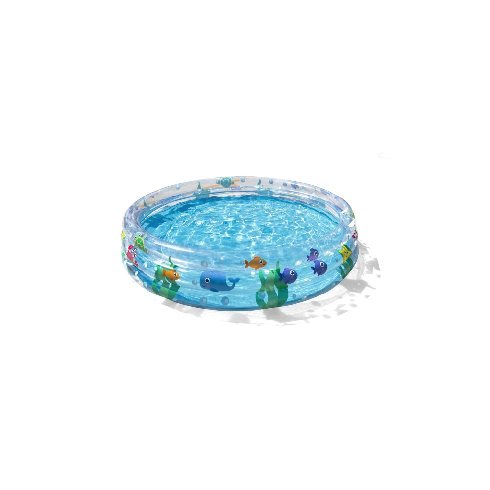 Produktbild för Bestway 51004, Uppblåsbar pool, 282 l, Rund, 2 År, Vinyl, Mu...