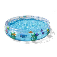 Produktbild för Bestway 51004, Uppblåsbar pool, 282 l, Rund, 2 År, Vinyl, Mu...