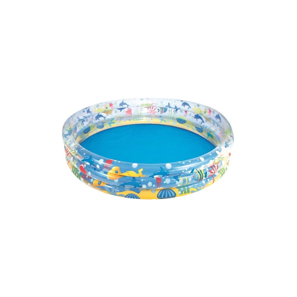 Produktbild för Bestway 51004, Uppblåsbar pool, 282 l, Rund, 2 År, Vinyl, Mu...