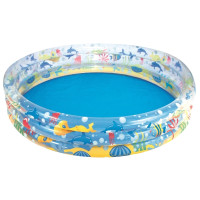 Produktbild för Bestway 51004, Uppblåsbar pool, 282 l, Rund, 2 År, Vinyl, Mu...