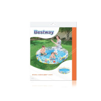 Produktbild för Bestway 51004, Uppblåsbar pool, 282 l, Rund, 2 År, Vinyl, Mu...