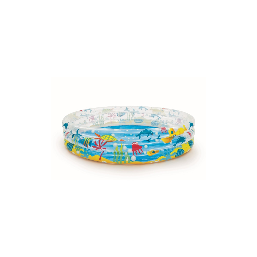 Produktbild för Bestway 51004, Uppblåsbar pool, 282 l, Rund, 2 År, Vinyl, Mu...
