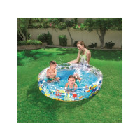 Produktbild för Bestway 51004, Uppblåsbar pool, 282 l, Rund, 2 År, Vinyl, Mu...