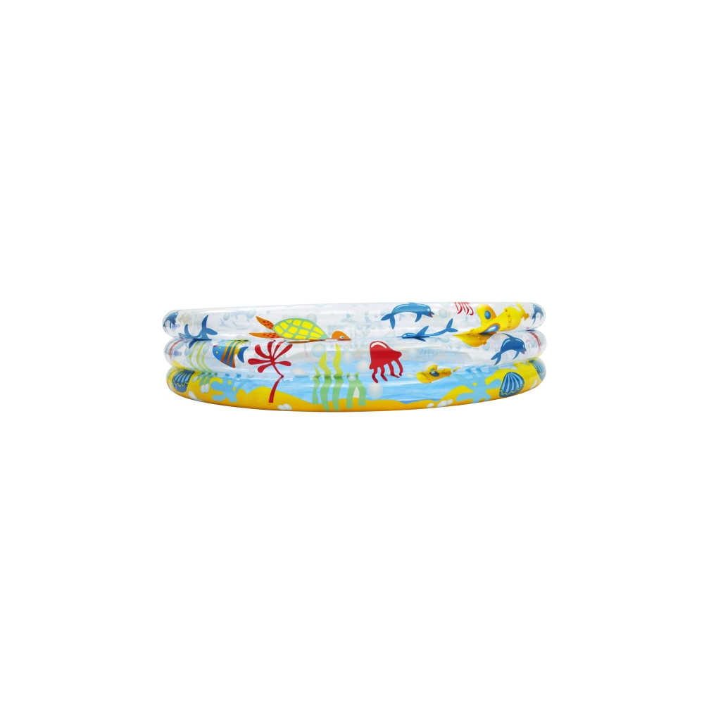 Produktbild för Bestway 51004, Uppblåsbar pool, 282 l, Rund, 2 År, Vinyl, Mu...