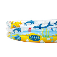 Produktbild för Bestway 51004, Uppblåsbar pool, 282 l, Rund, 2 År, Vinyl, Mu...