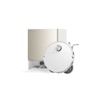 Produktbild för Dreame X60 Ultra, Poseløs, Hvid, Rund, Mop washing, Opladnin...