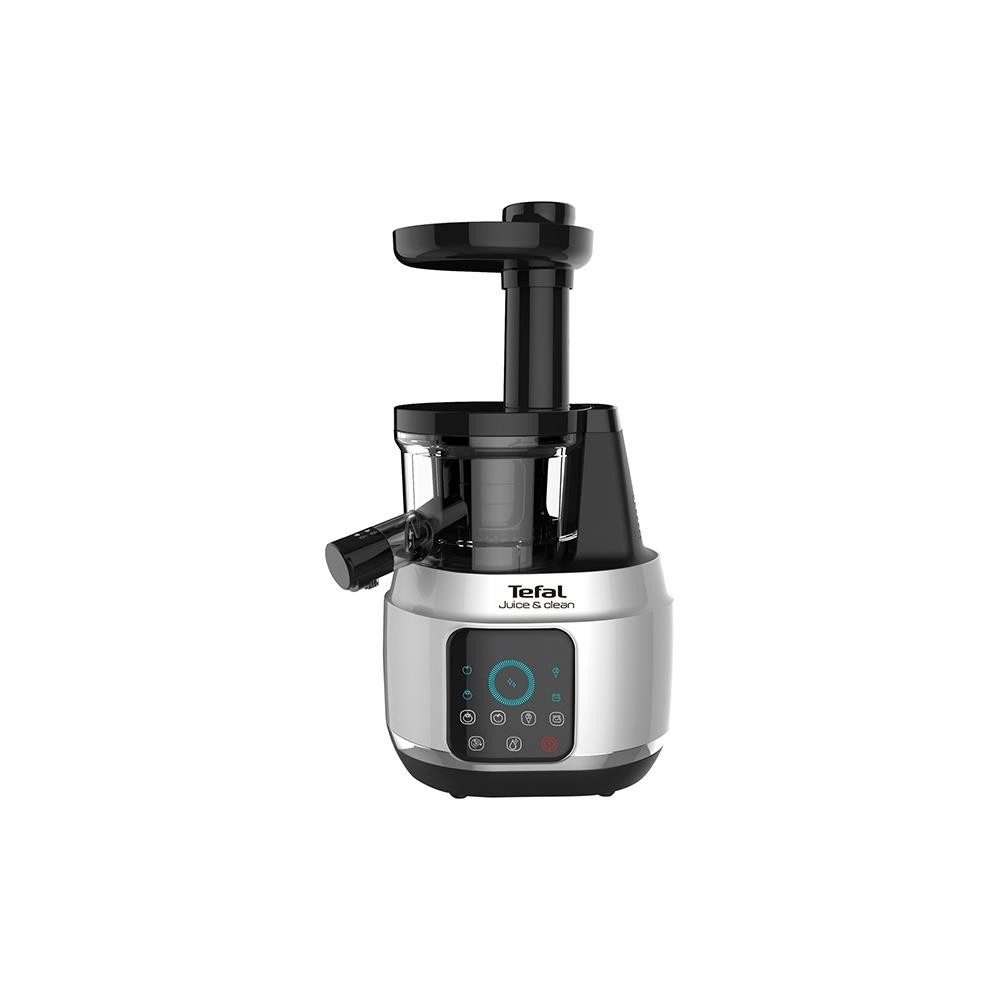 Produktbild för Tefal Juice & Clean ZC420E38 - råsaftcentrifug - silver/svart