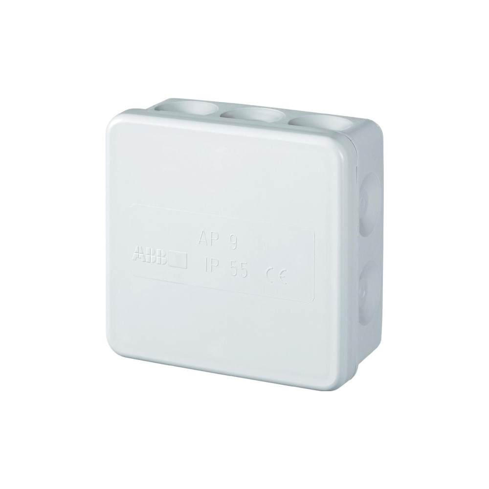 Produktbild för ABB Kopplingsdosa AP10 4.0med 10 membranHxBxD : 47x105x105 m...