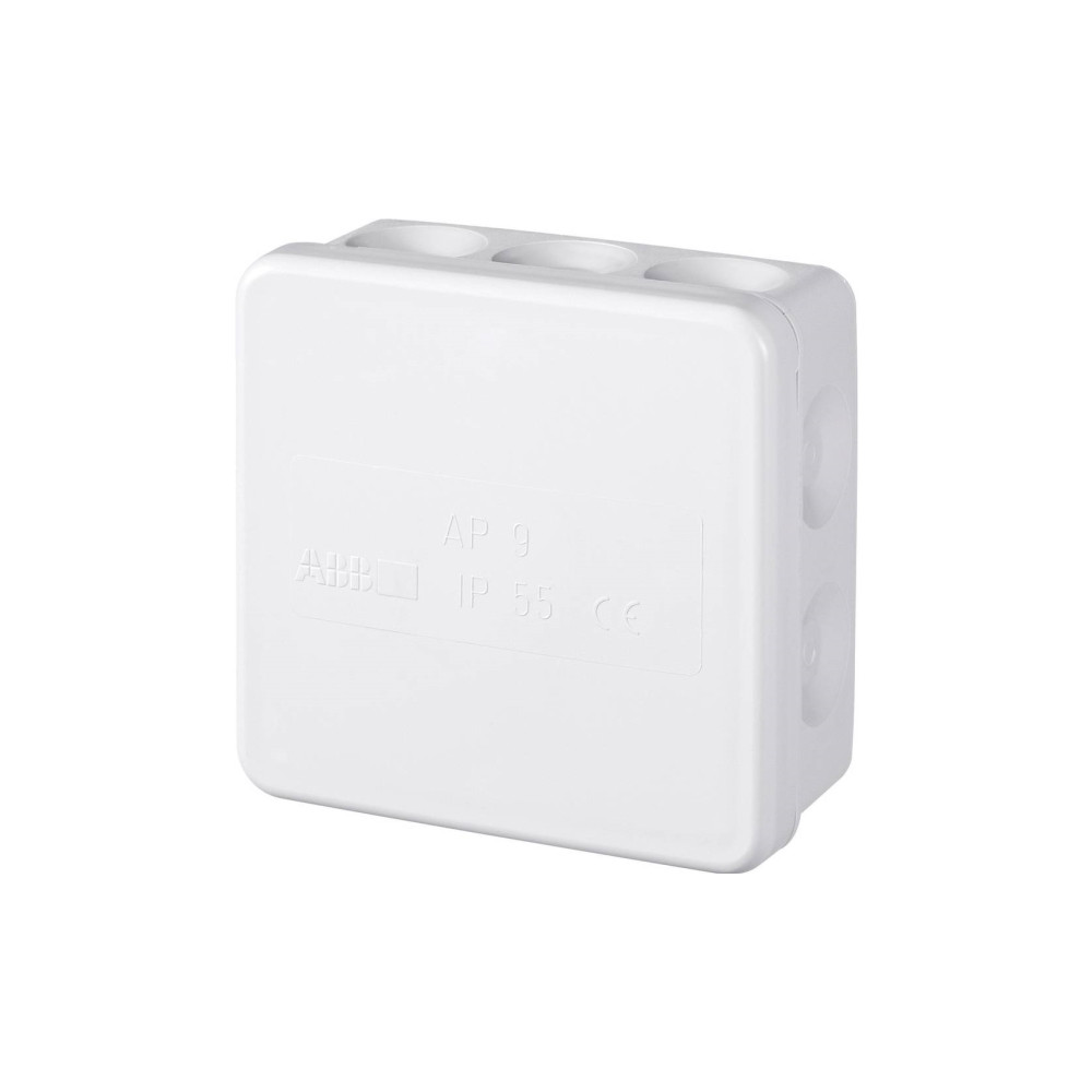 Produktbild för ABB Kopplingsdosa AP10 4.0med 10 membranHxBxD : 47x105x105 m...