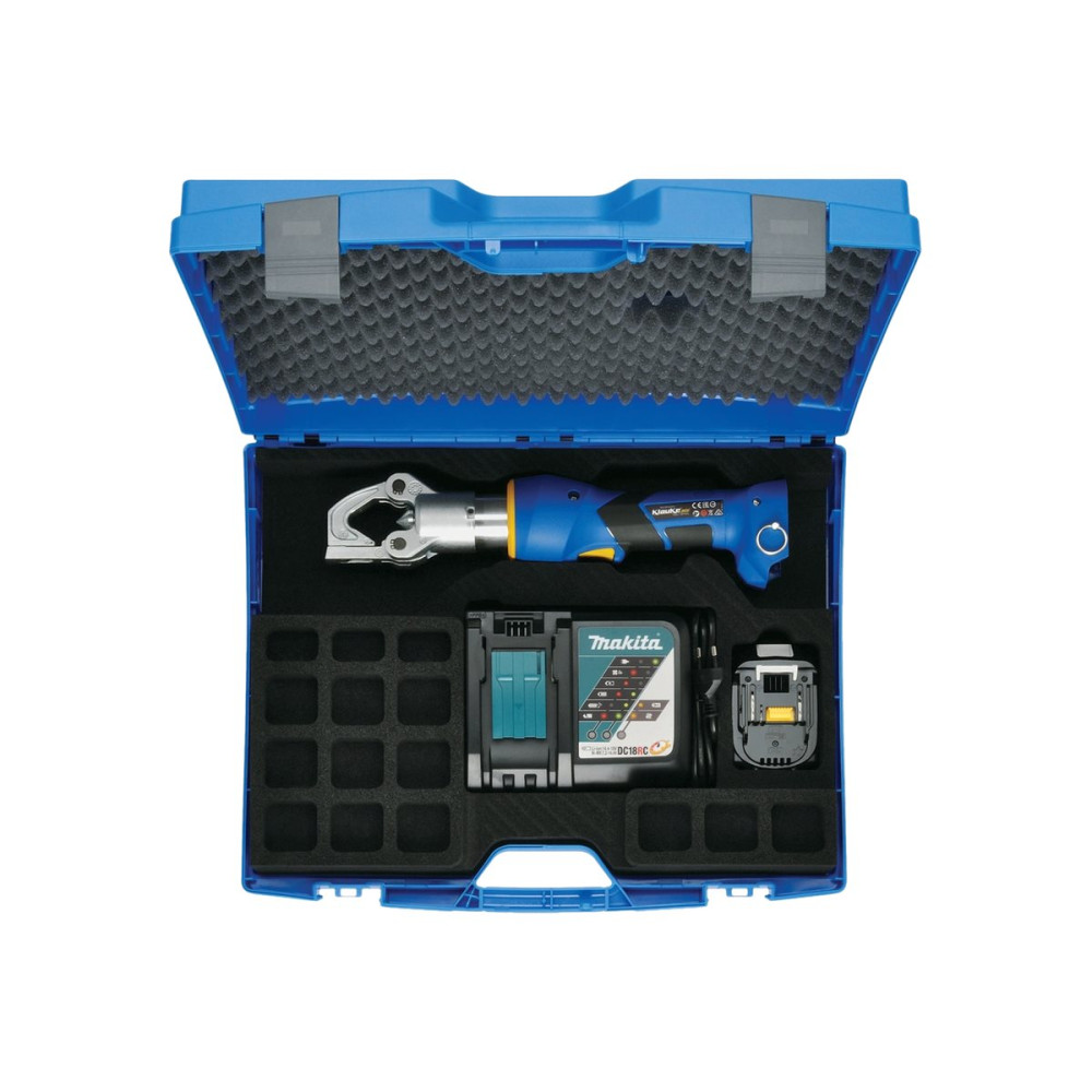 Produktbild för Klauke EKM 60 ID - hydraulic crimping tool - sladdlös laddare medföljer