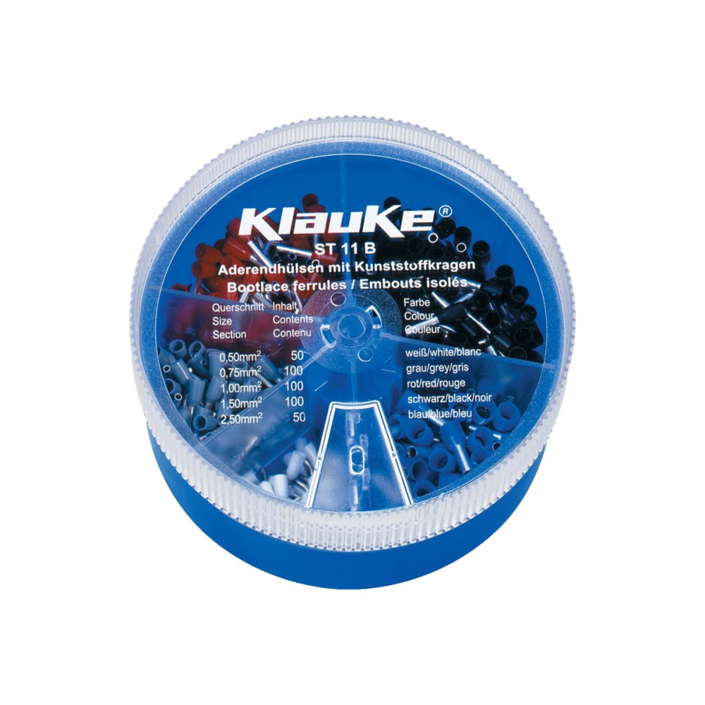 Produktbild för Klauke ST 11 B - cable end sleeve set