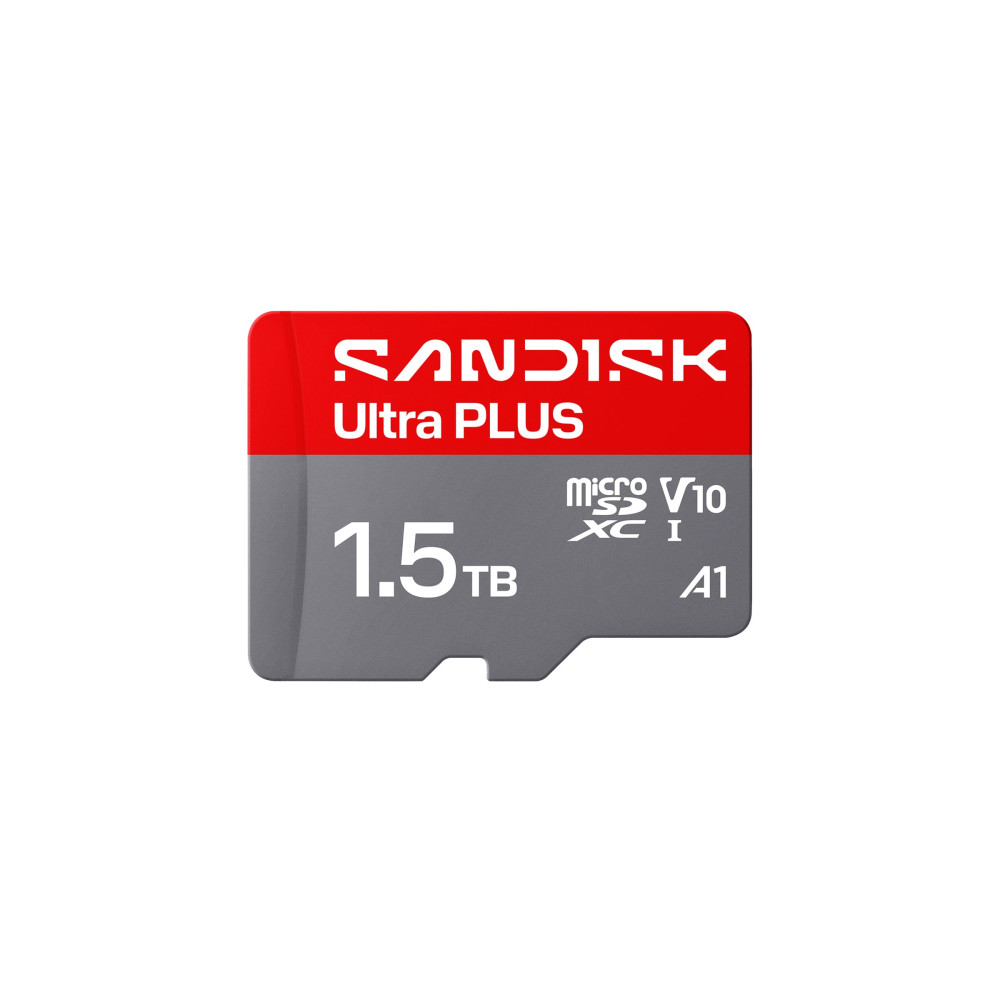 Produktbild för SanDisk Ultra PLUS - flash-minneskort - 1.5 TB - mikroSDXC UHS-I