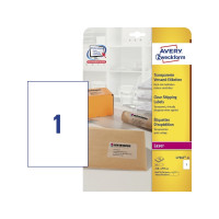 Produktbild för Avery - etiketter - 25 etikett (er) - A4
