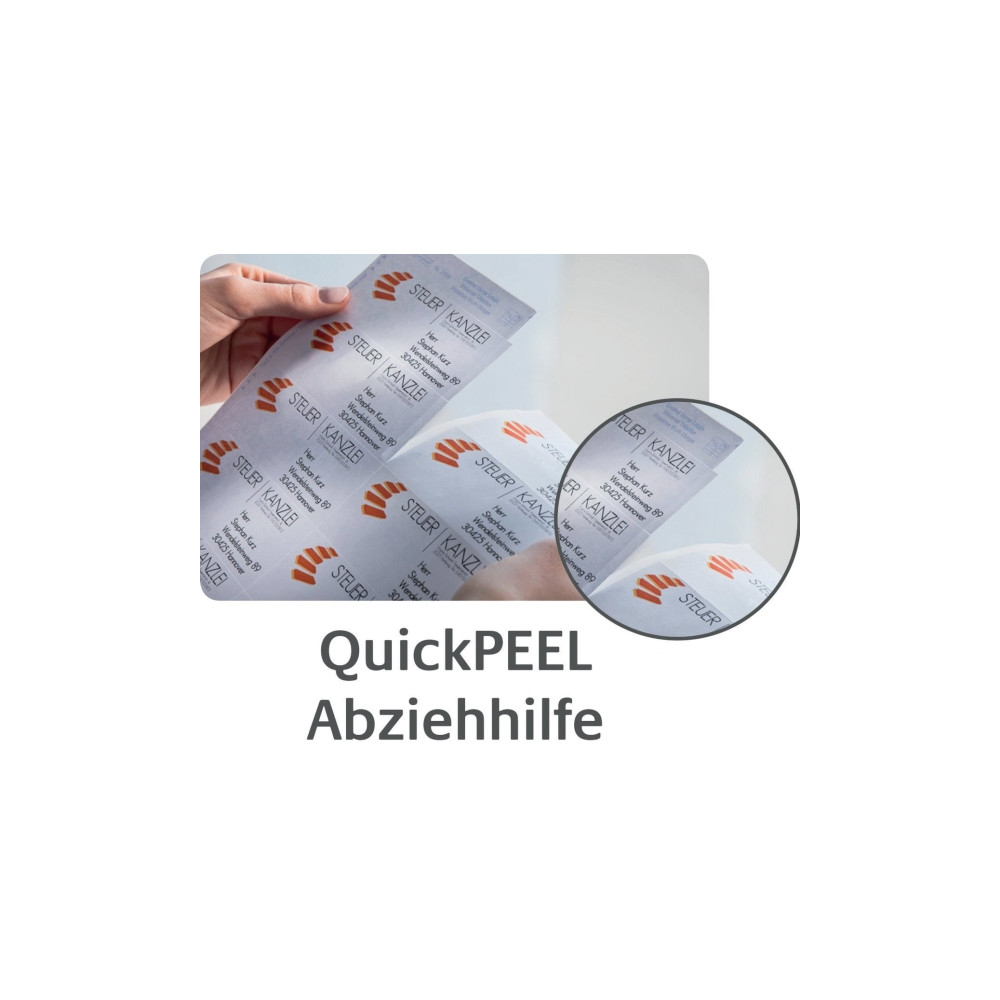 Produktbild för Avery - etiketter - 25 etikett (er) - A4