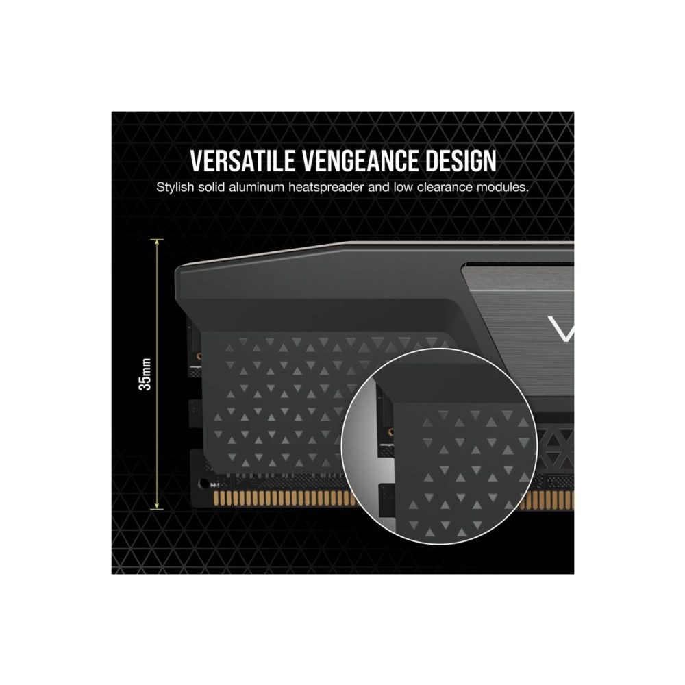 Produktbild för CORSAIR Vengeance - DDR5 - modul - 16 GB - DIMM 288-pin - 5200 MHz / PC5-41600