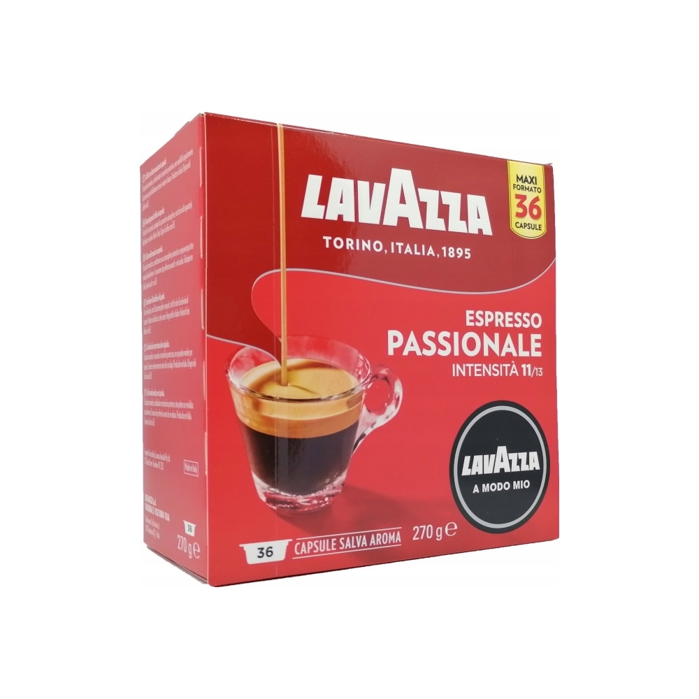 Produktbild för Lavazza Passionale, Kaffekapslar, Kaffe, Mörkrostade, A Modo...