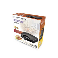 Produktbild för Esperanza TORTILLA - grill/smörgåsgrill