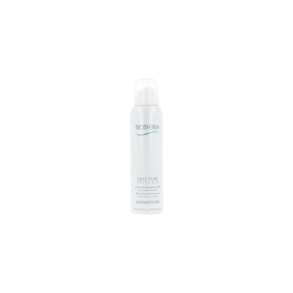 Produktbild för Biotherm Pure Deodorant Spray Invisible 150ml 48hour Soothin...