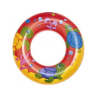 Produktbild för Bestway 36113, Blå, Orange, Gul, Badring, Mönstrad, Vinyl, 4...