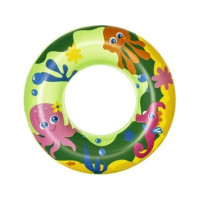 Produktbild för Bestway 36113, Blå, Orange, Gul, Badring, Mönstrad, Vinyl, 4...